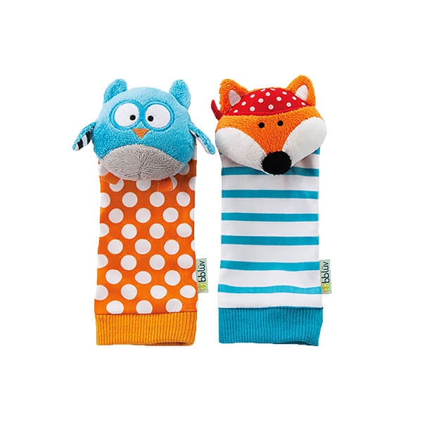 Düo: Foot Finders Baby Socks 